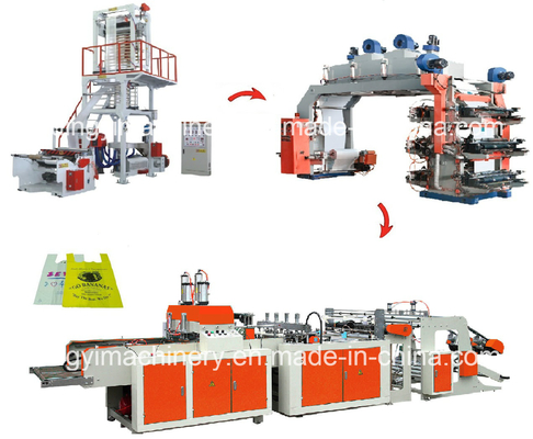 5kw 3700mm HDPE LDPE Pp Woven Carry Bags Bottom Sealing Machine